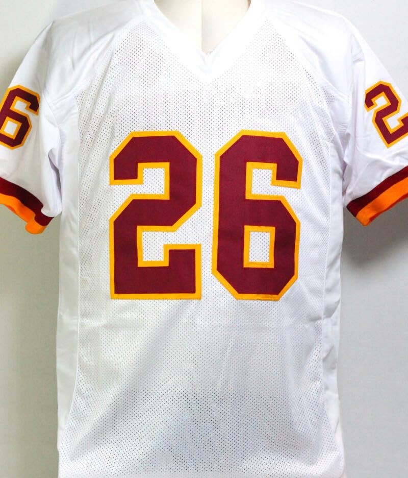 Adrian Peterson Signed White Custom Football Jersey