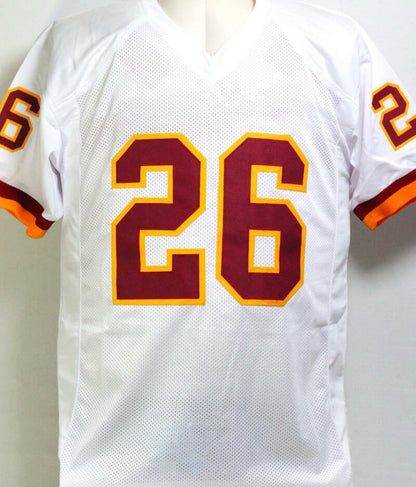 Adrian Peterson Signed White Custom Football Jersey