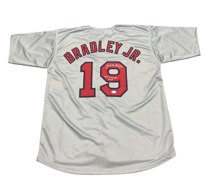 Jackie Bradley Jr Signed Boston Custom Jersey (2018 WS Champs) JSA