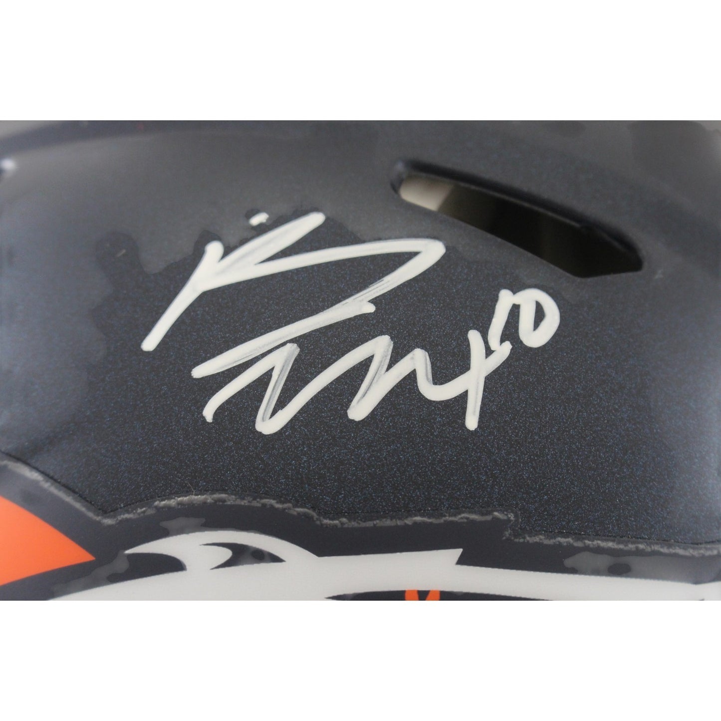 Bo Nix Signed Denver Broncos Full Size Authentic Helmet