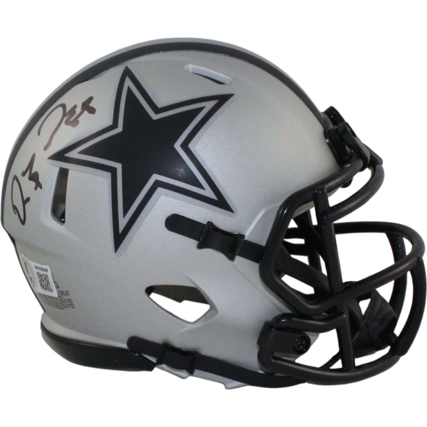 Dez Bryant Autographed Dallas Cowboys Rave Mini Helmet