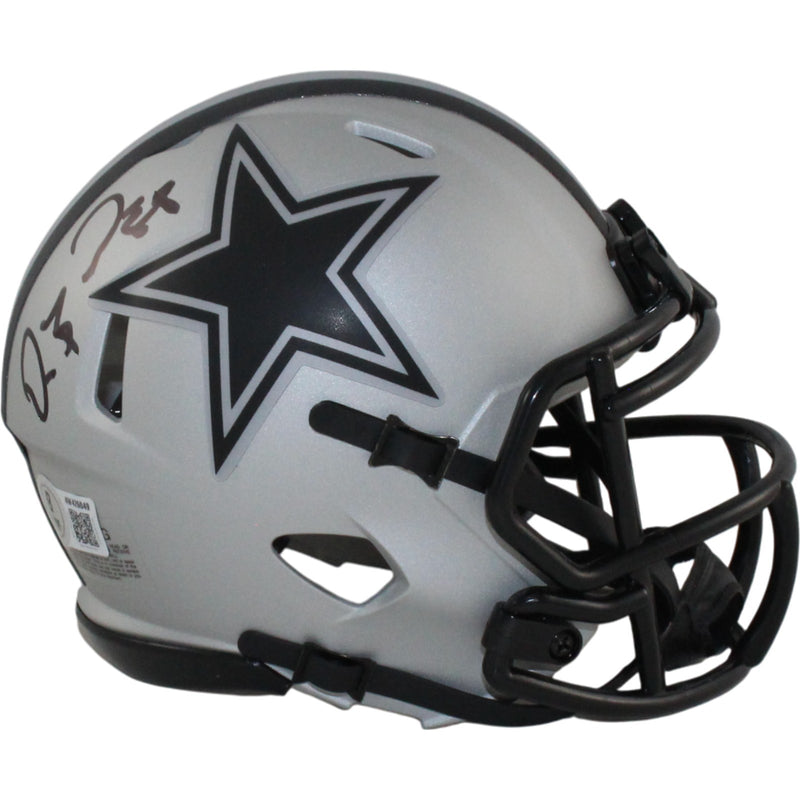 Dez Bryant Autographed Dallas Cowboys Rave Mini Helmet