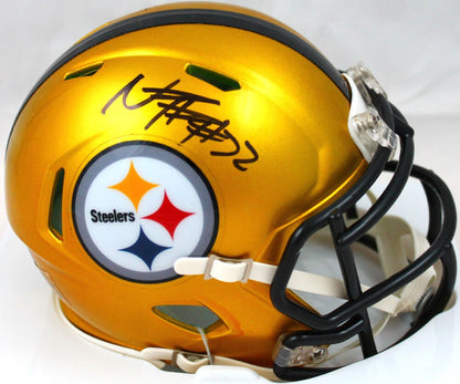 Najee Harris Signed Pittsburgh Steelers Flash Speed Mini Helmet