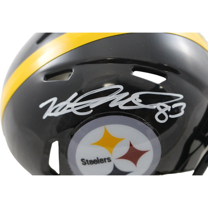 Heath Miller Autographed Pittsburgh Steelers Mini Helmet (Beckett Witnessed)