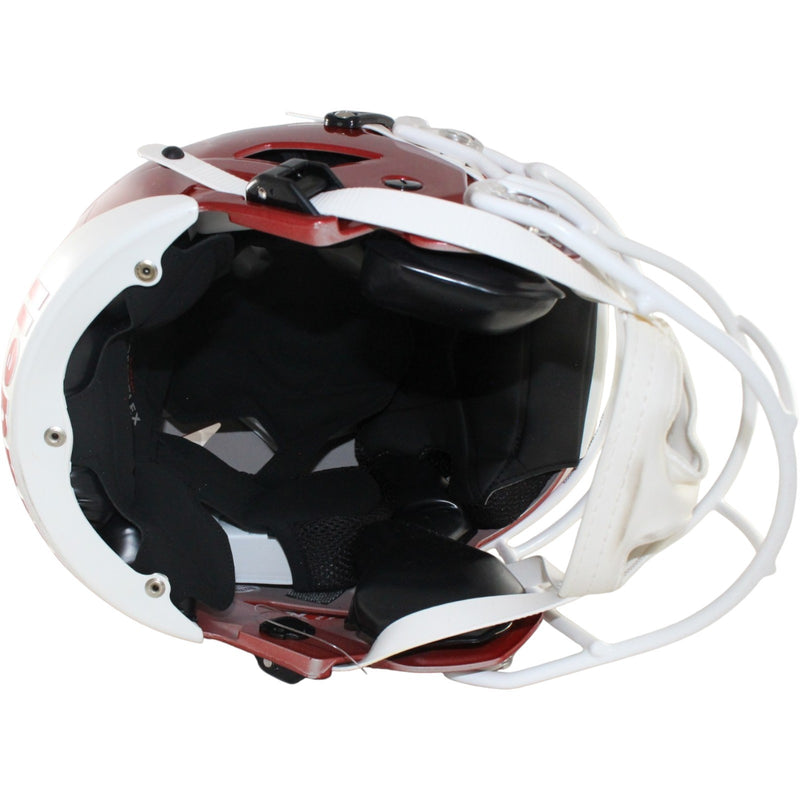 John Mateer Signed Oklahoma Sooners Speedflex Helmet