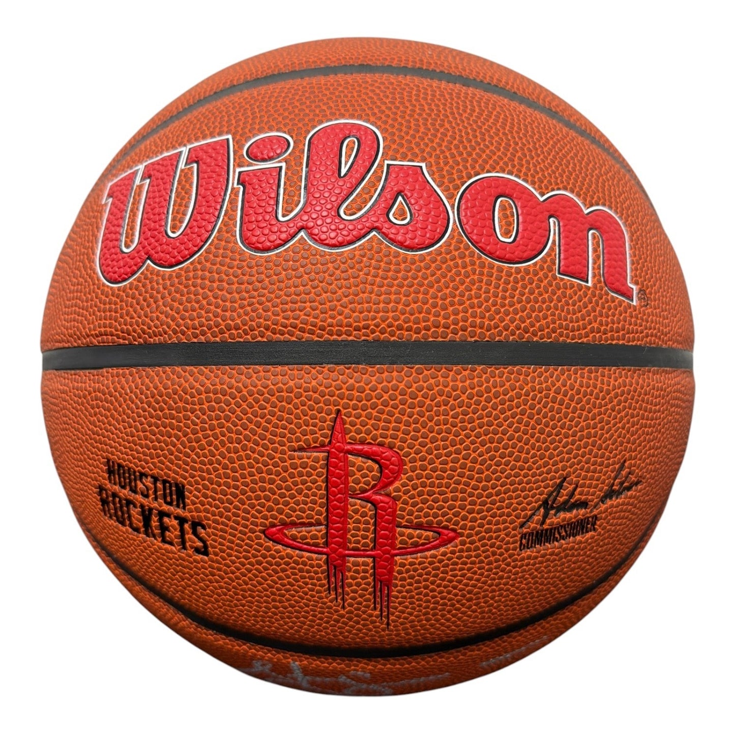 Steve Francis Signed Houston Rockets Basketball - 2000 ROY