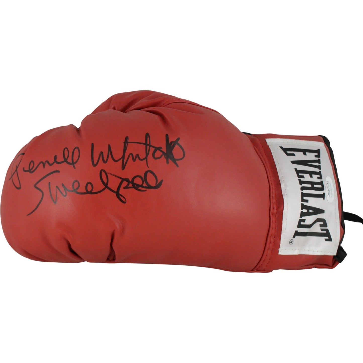 Pernell Whitaker Autographed Everlast Red Boxing Glove