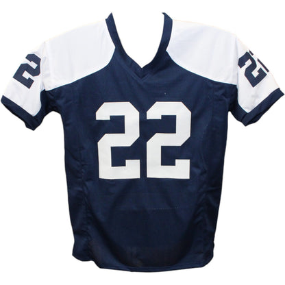 Emmitt Smith Autographed Dallas Cowboys Pro Style Thanksgiving Jersey