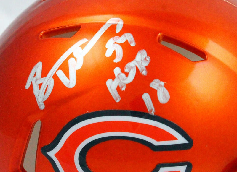 Brian Urlacher Signed Chicago Bears Flash Speed Mini Helmet (HOF)