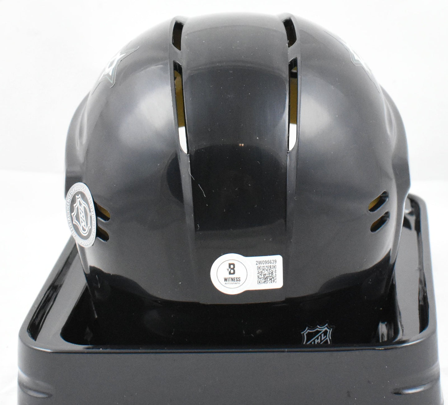 Mike Modano Signed Dallas Stars Silver Mini Helmet