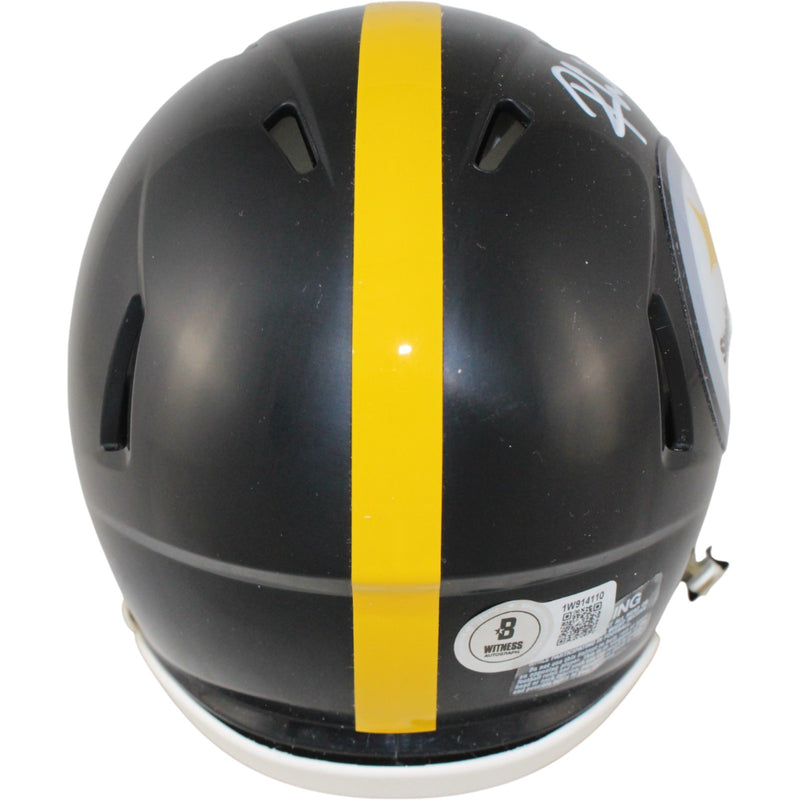 Roman Wilson Pittsburgh Steelers Autographed Mini Helmet