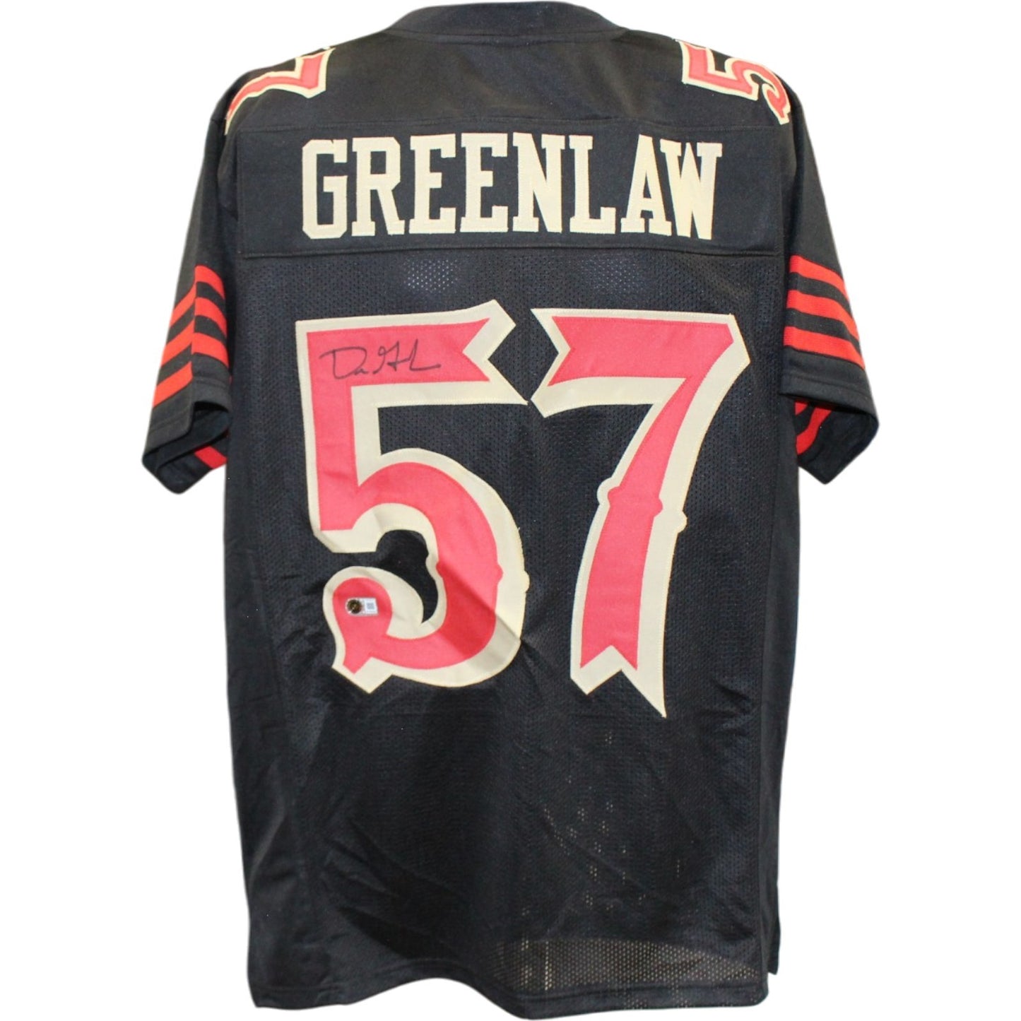 Dre Greenlaw Autographed San Francisco 49ers Rivalries Jersey