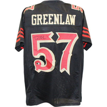 Dre Greenlaw Autographed San Francisco 49ers Rivalries Jersey