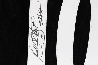 Kordell Stewart Signed Black Pro Style Jersey "Slash" Inscription
