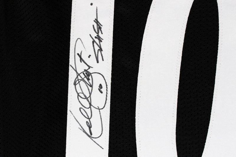 Kordell Stewart Signed Black Pro Style Jersey "Slash" Inscription