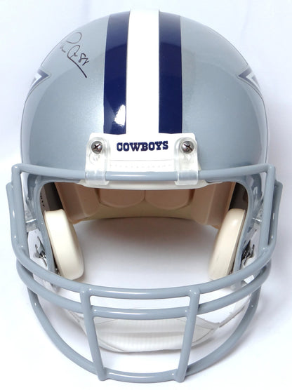 Michael Irvin Signed Dallas Cowboys Full Size Proline Helmet - Black