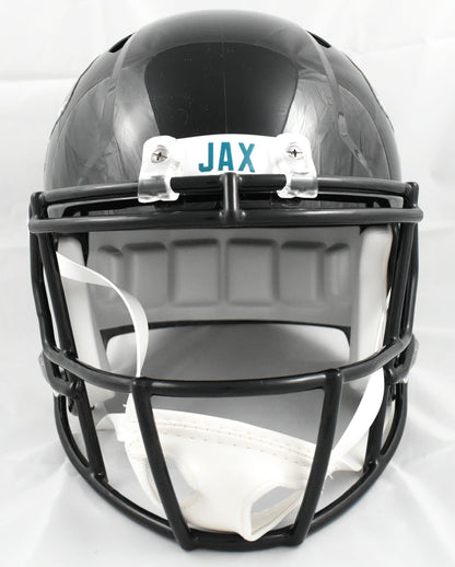 Travis Hunter Signed Jacksonville Jaguars Full Size Speed Helmet