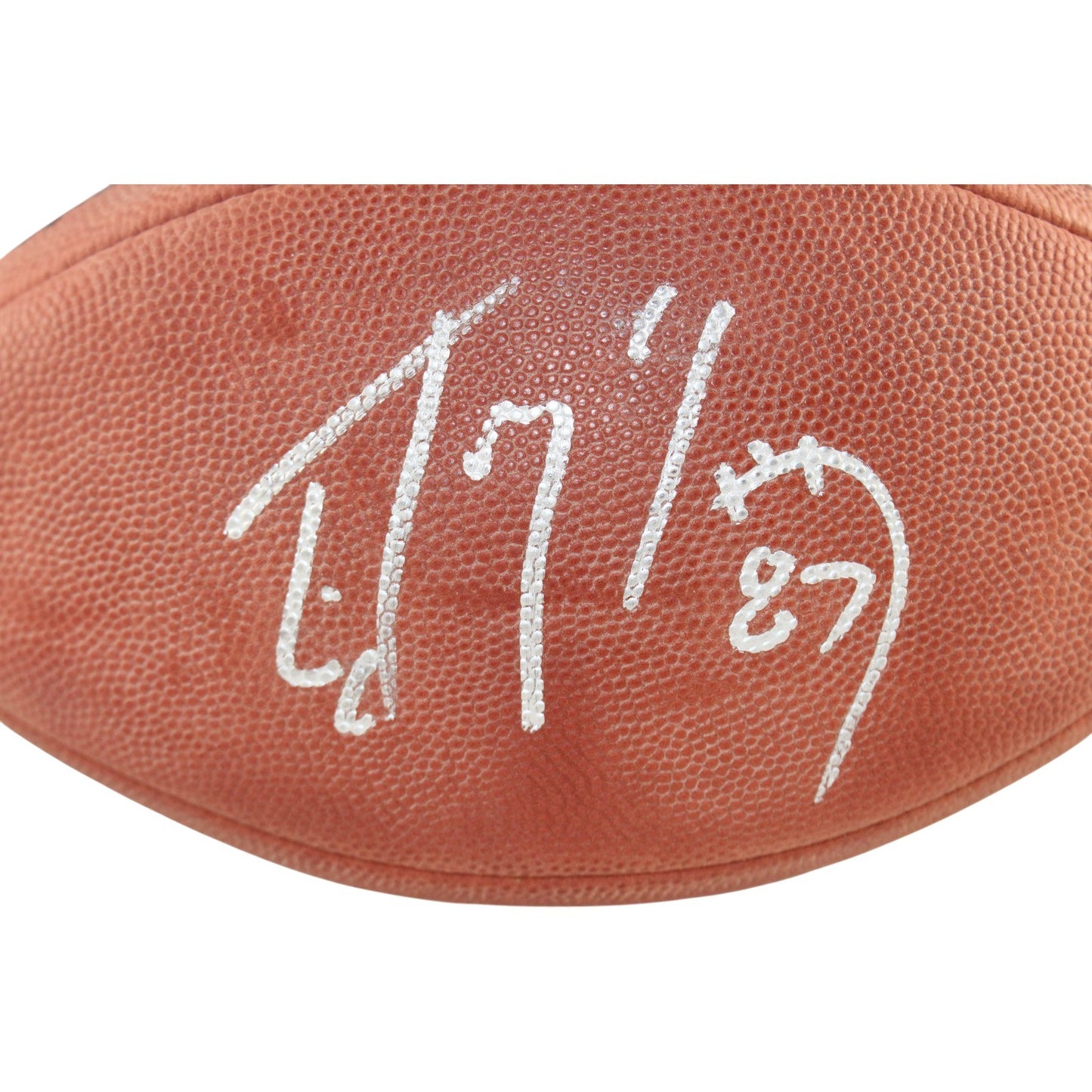Ed McCaffrey Signed Denver Broncos SB XXXIII Wilson Football (Deflated)