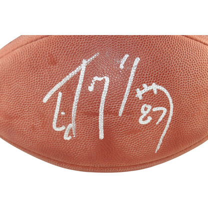 Ed McCaffrey Signed Denver Broncos SB XXXIII Wilson Football (Deflated)