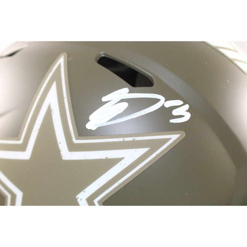 George Pickens Signed Dallas Cowboys Full Size Authentic Salute Helmet