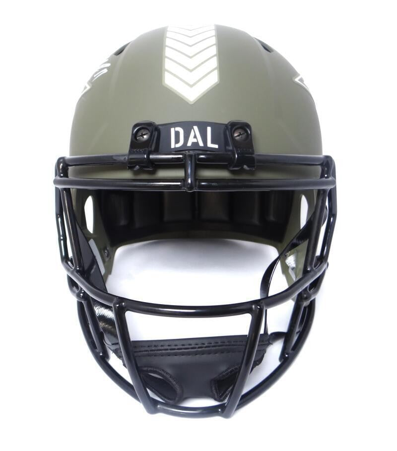 Micah Parsons Signed Dallas Cowboys Salute to Service Full Size Helmet
