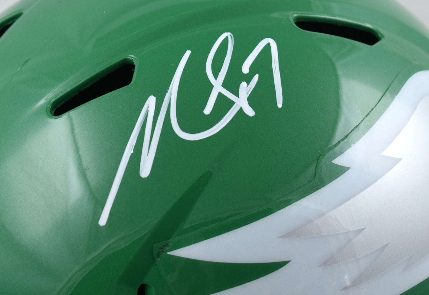 Michael Vick Autographed Philadelphia Eagles Full Size 2023 Alternate Helmet