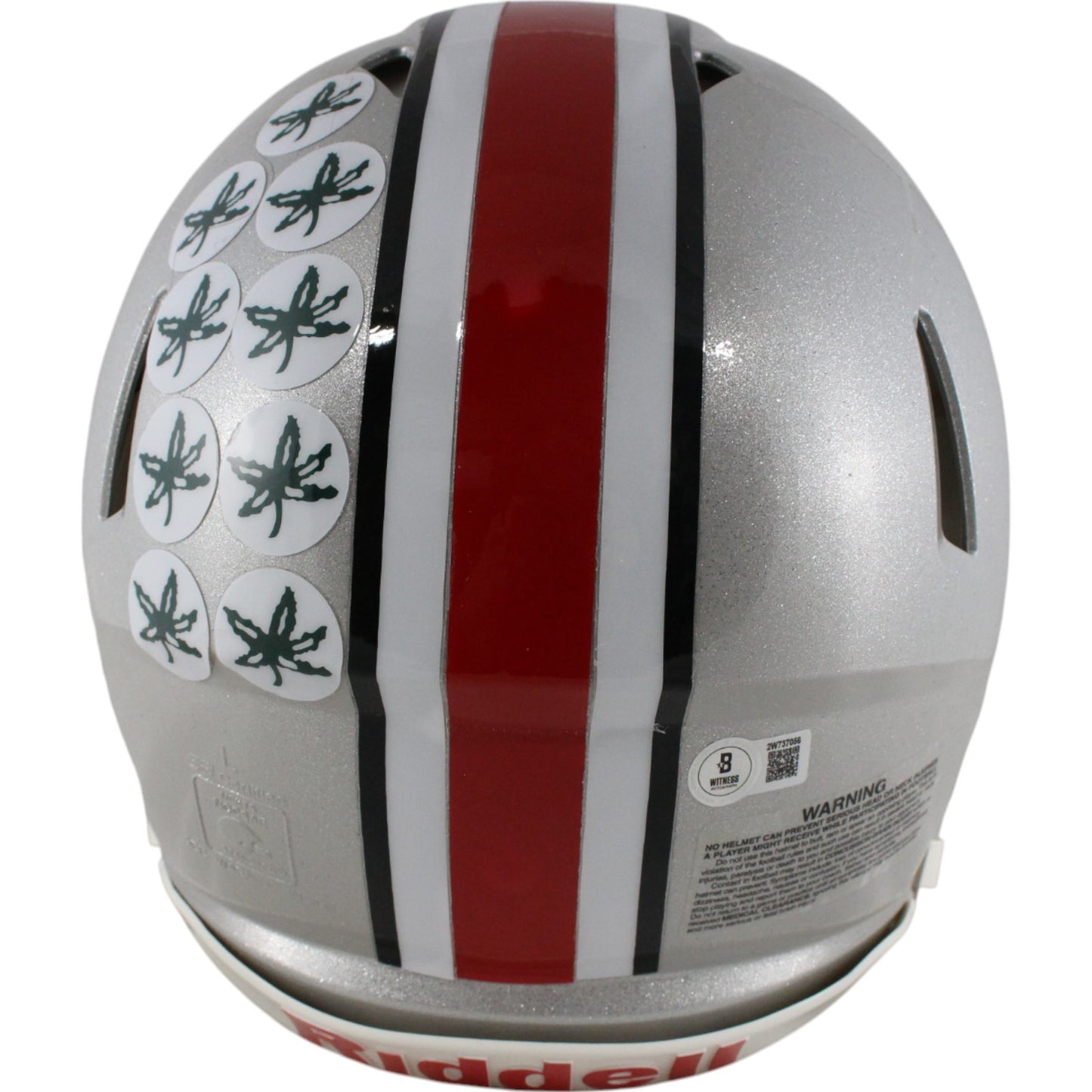 Quinshon Judkins Ohio State Buckeyes Signed Authentic Speed Helmet (Inscribed)