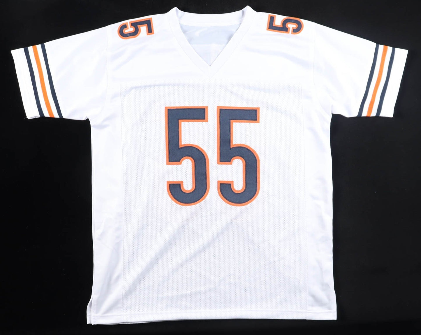 Lance Briggs Signed Chicago Bears Custom White Football Jersey