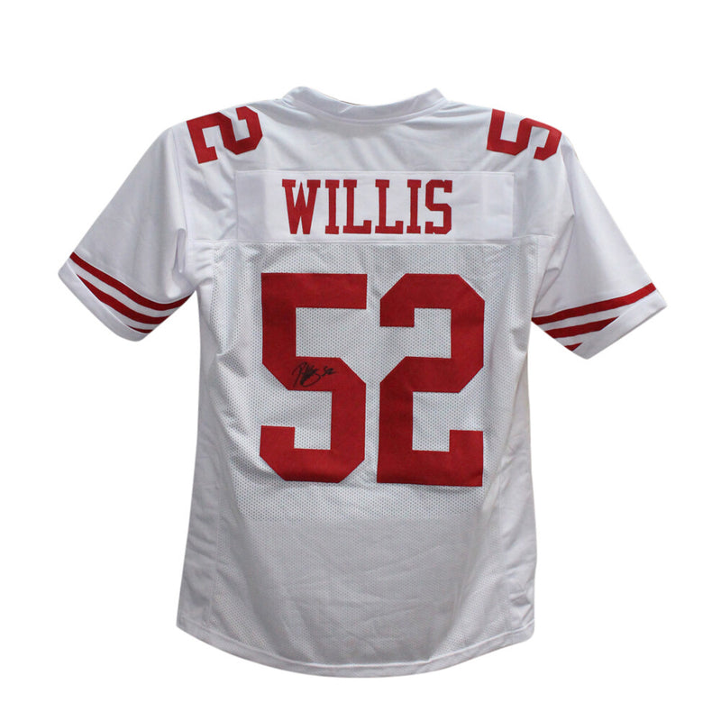 Patrick Willis Signed San Francisco 49ers Custom Football Jersey BAS