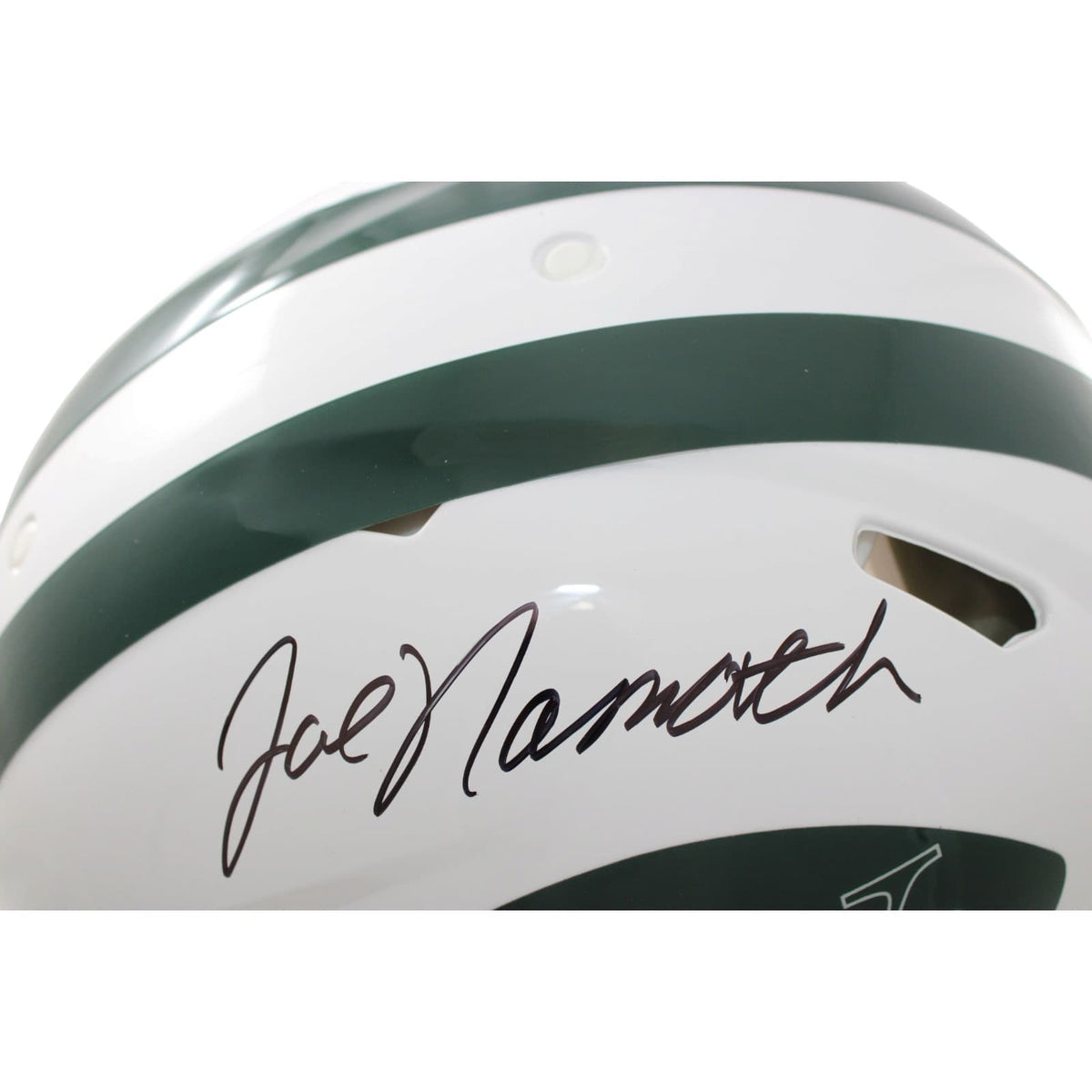 Joe Namath Autographed New York Jets Throwback Proline Helmet
