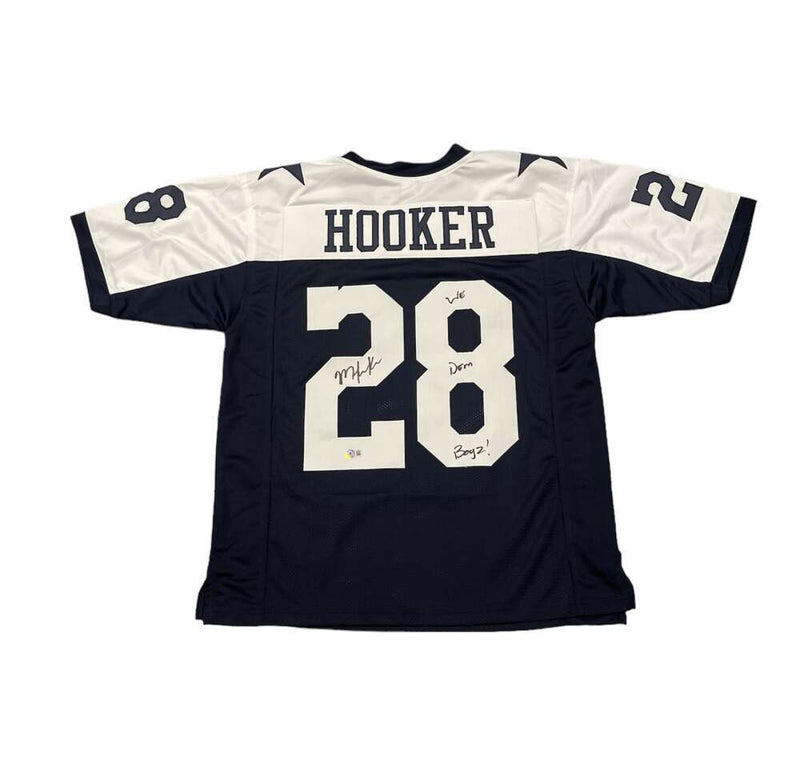 Malik Hooker Dallas Cowboys Signed Custom Jersey "We Dem Boyz"