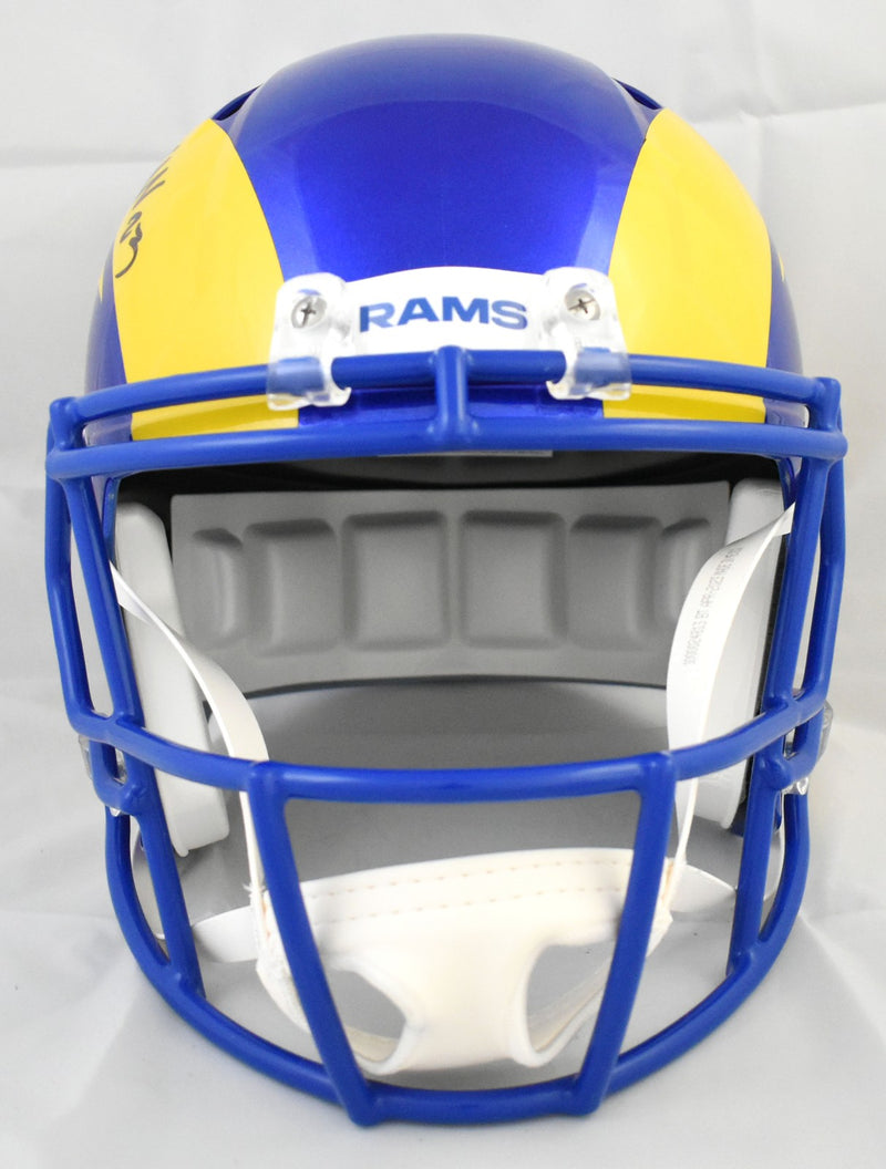 Kyren Williams Autographed Los Angeles Rams Full Size Speed Helmet