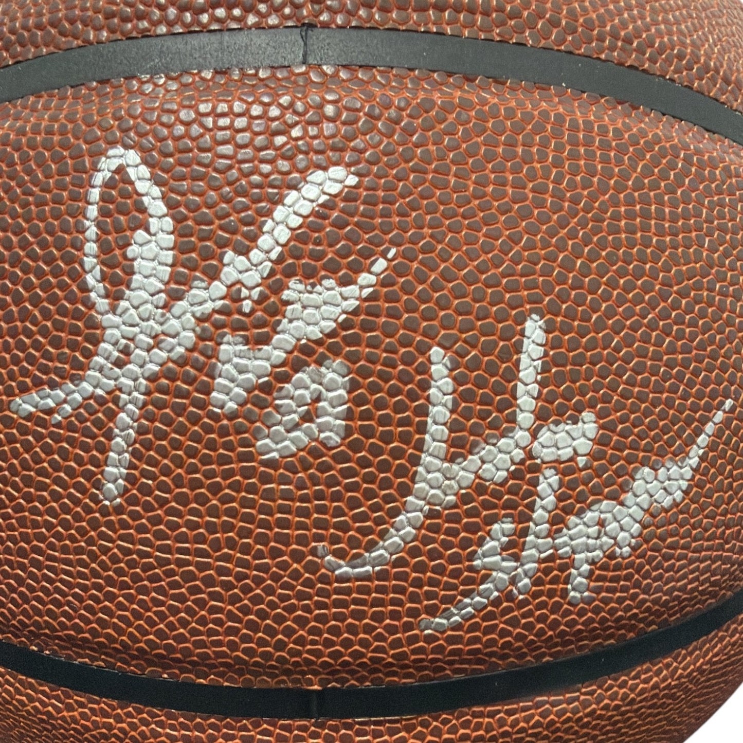 Gerald Wilkins Autographed New York Knicks Basketball