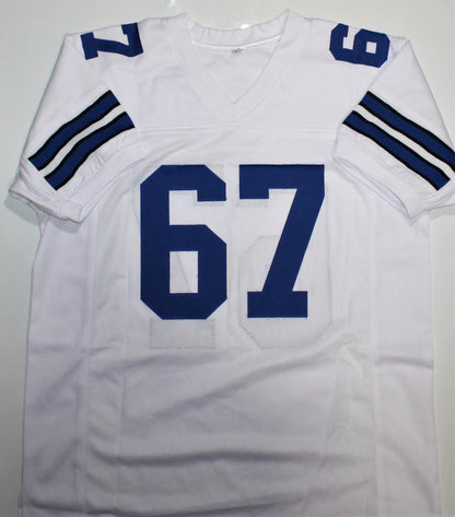 Russell Maryland Autographed Custom White Pro Style Jersey