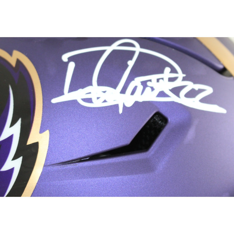 Derrick Henry Signed Baltimore Ravens 2024 Alternate SpeedFlex Helmet