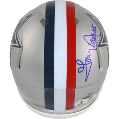 Tony Dorsett Autographed Dallas Cowboys 1976 Throwback Mini Helmet