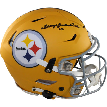 Terry Bradshaw Signed Pittsburgh Steelers Authentic SpeedFlex Alternate Helmet