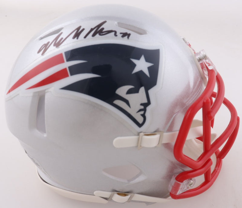 Malcolm Butler Signed New England Patriots Mini Helmet