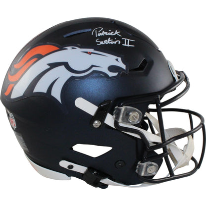 Patrick Surtain Signed Denver Broncos Authentic SpeedFlex Helmet