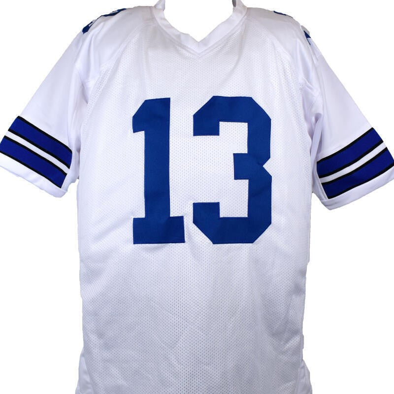 Michael Gallup Autographed White Custom Jersey