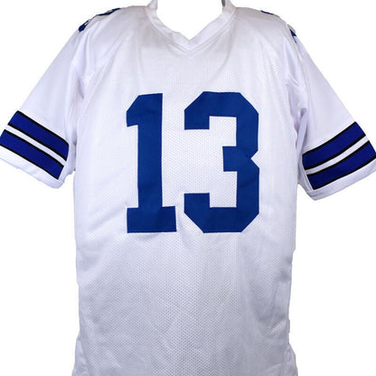 Michael Gallup Autographed White Custom Jersey