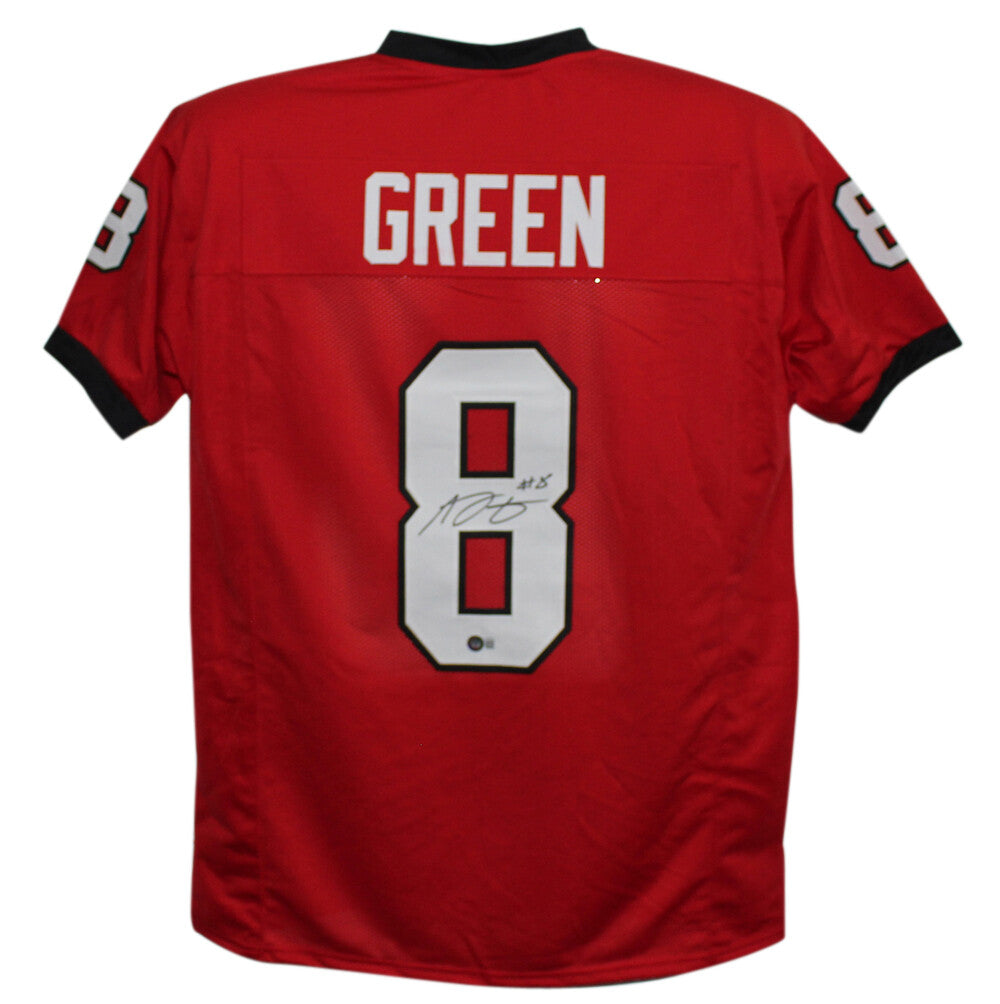 AJ Green Autographed Georgia Bulldogs Custom College Jersey
