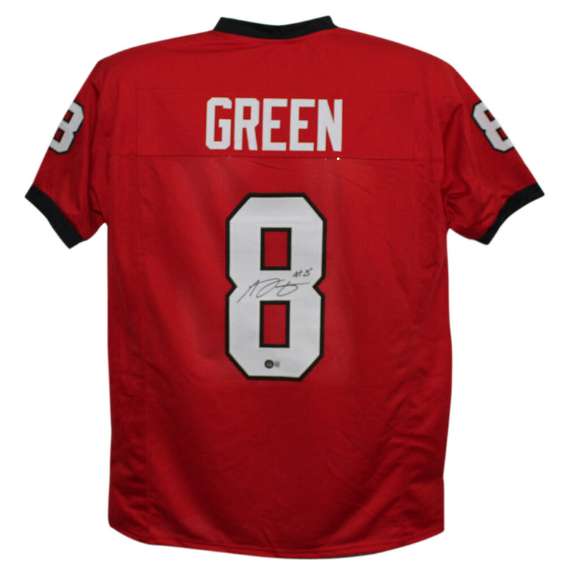 AJ Green Autographed Georgia Bulldogs Custom College Jersey