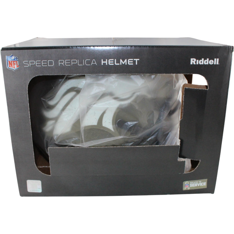 Von Miller Autographed Denver Broncos 2022 Salute to Service Full Size Helmet