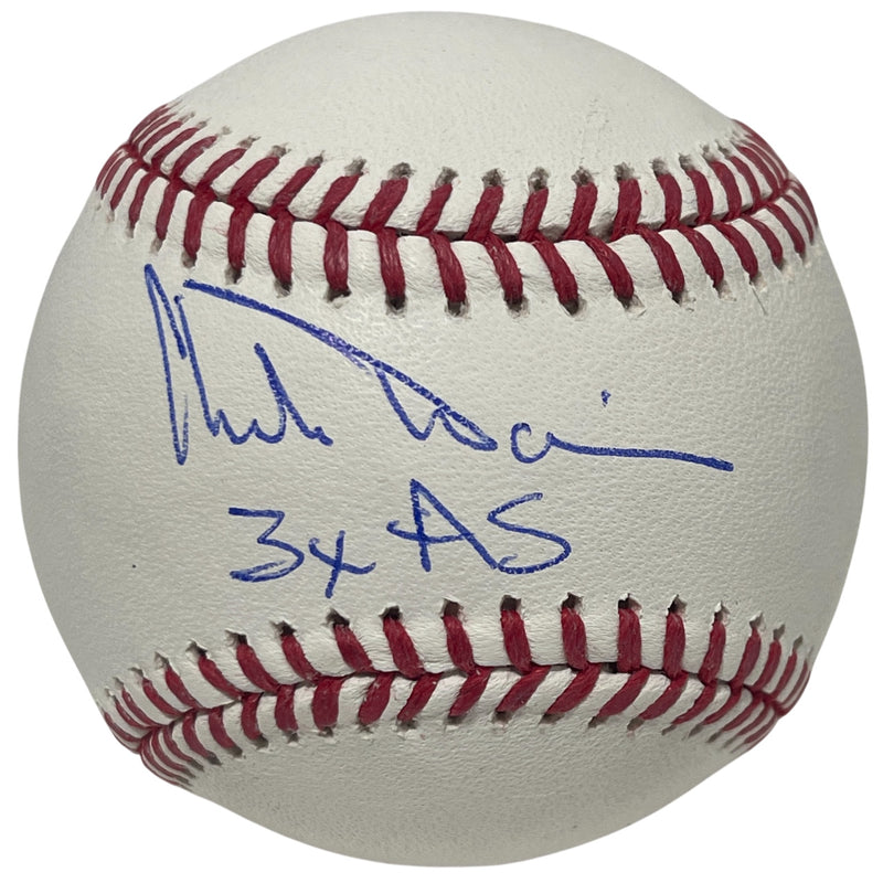Chili Davis Signed Official MLB Baseball w/ "3x AS" Inscription (Beckett BAS)