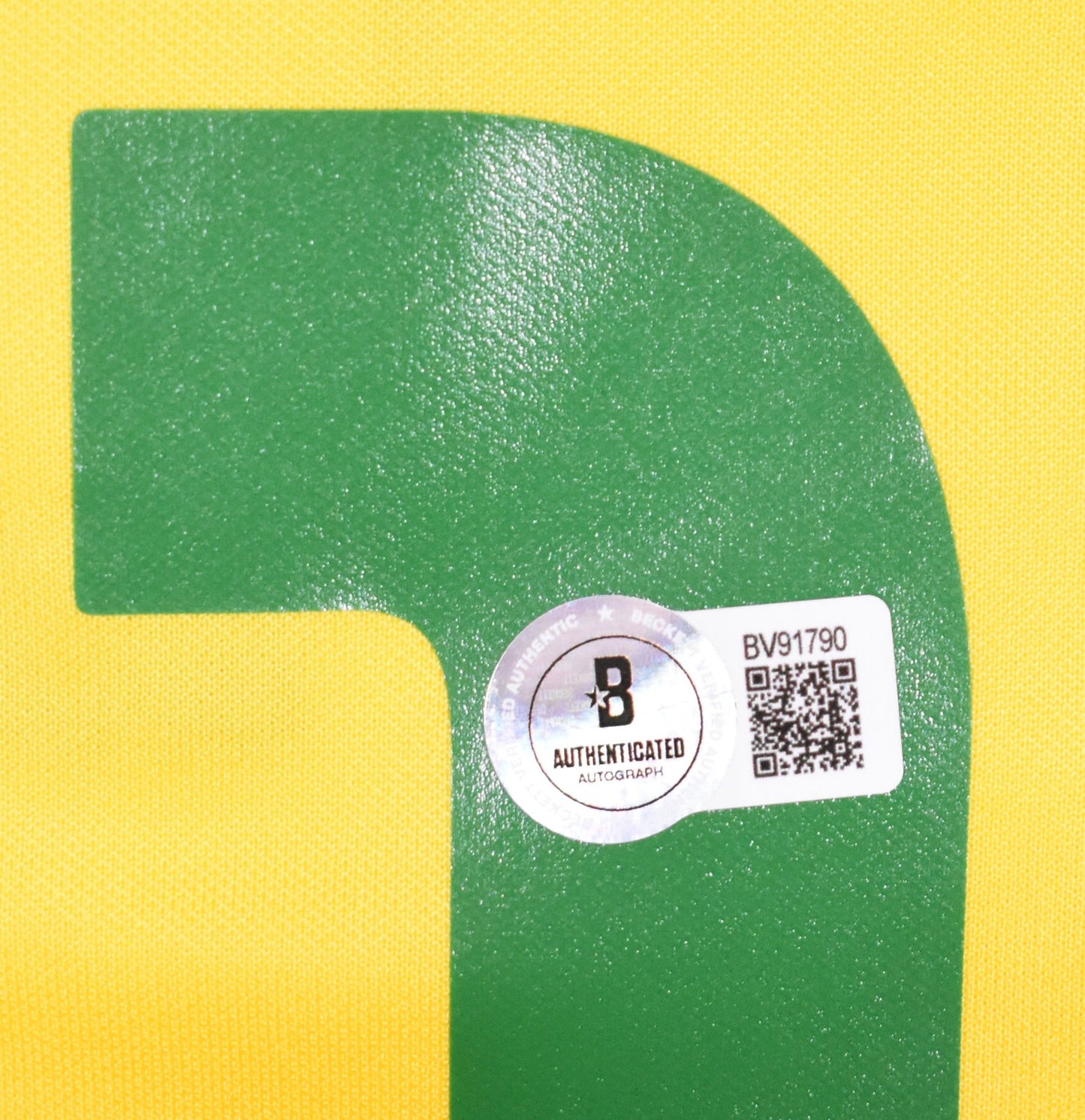 Kaka Autographed Brazil National Team Home Jersey