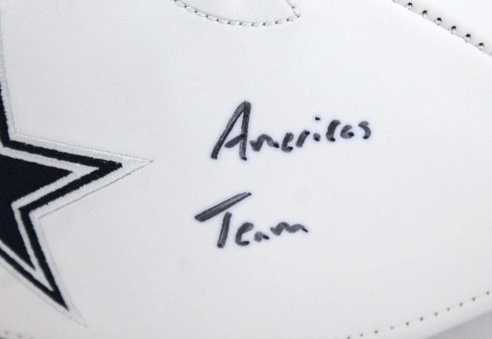 Jaylon Smith Signed Dallas Cowboys Logo Football - America's Team