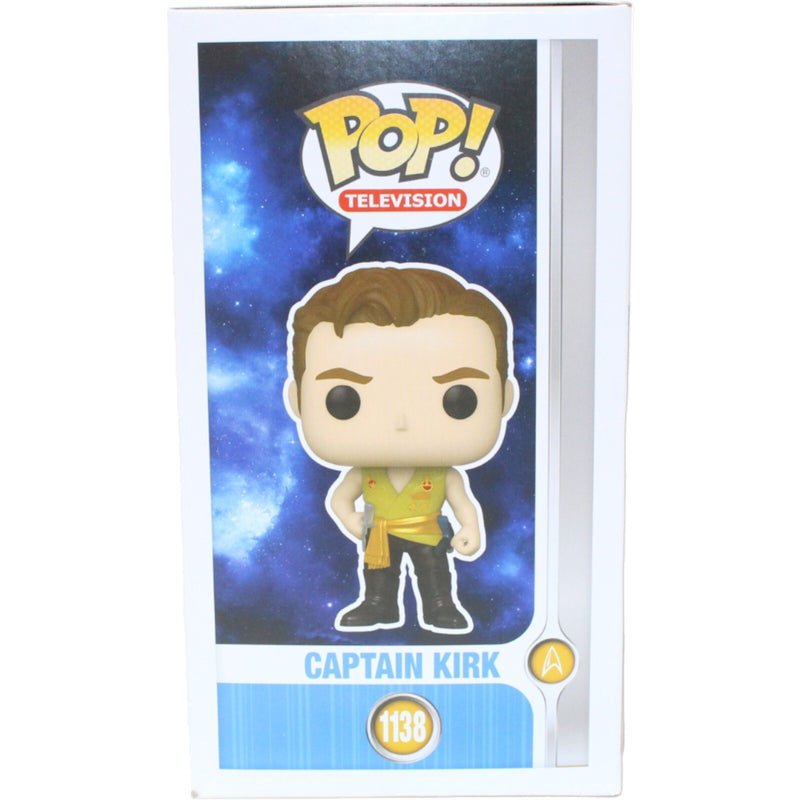 William Shatner Funko Pop! Star Trek Captain Kirk Signed Beckett