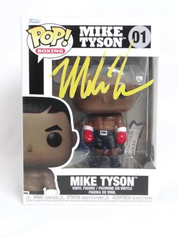 Mike Tyson Signed Funko Pop Figurine #01 - Beckett Witnessed