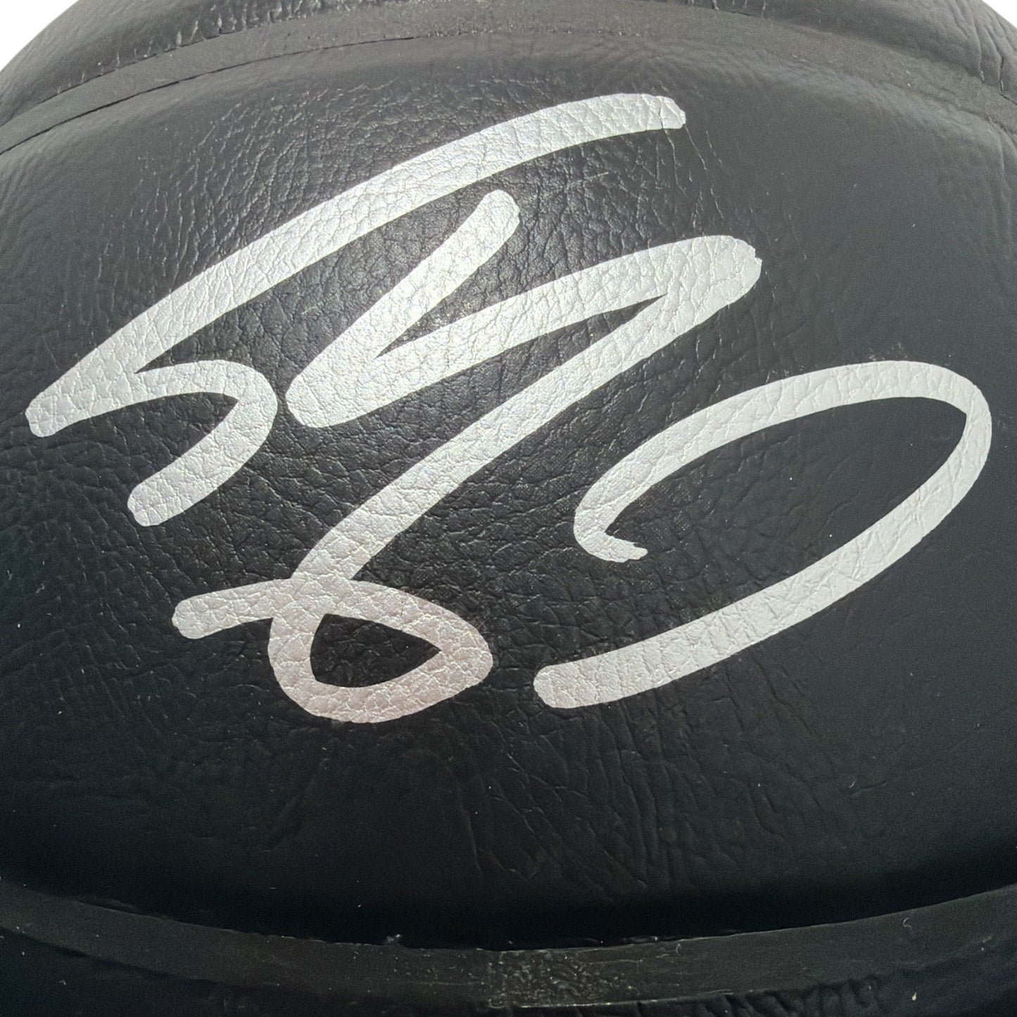 Shaquille O'Neal Signed Los Angeles Lakers Black Wilson Basketball
